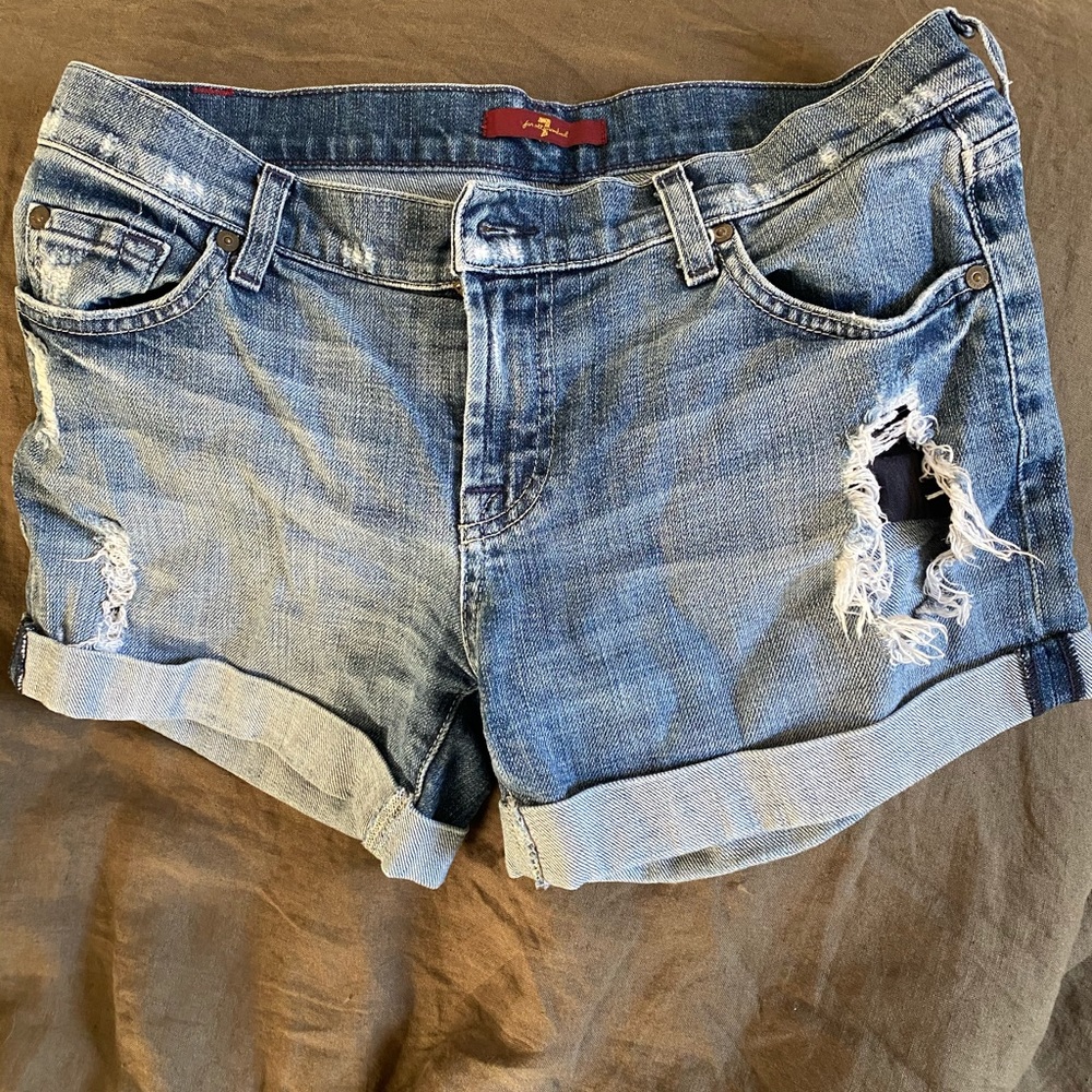 7 jean shorts